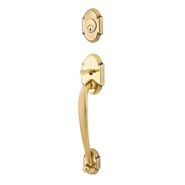 French Antique Brass Handleset 4322CUS7LH, Emtek, Mfr#: 4322CUS7LH